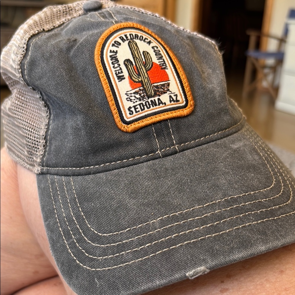 Sedona AZ Gray Trucker Hat